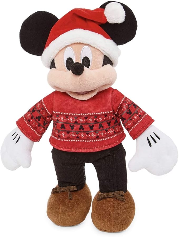 disney 米老鼠圣诞节假日毛绒玩具(13.5 英寸)